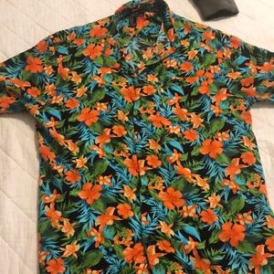 Forever 21 floral shirt